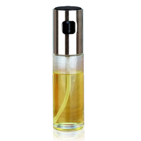 100ML szczelny dozownik do oliwy ze stali nierdzewnej butelka na oliwę z rozpylaczem przyprawy kuchenne sos sojowy butelka do grillowania MJ1111 4